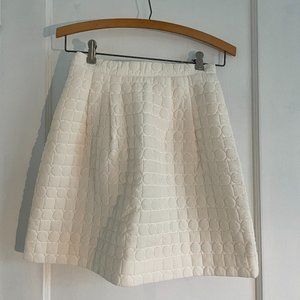 H&M Quilted Mini Skirt